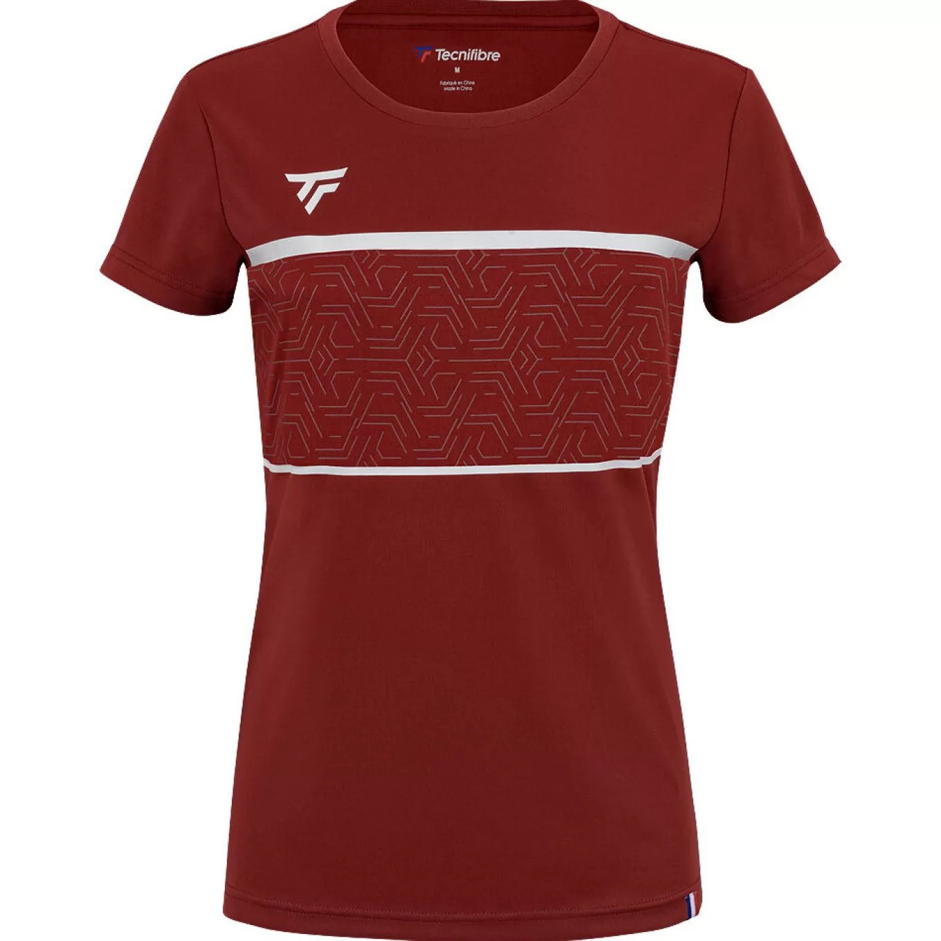 Outlet Tecnifibre W. TEAM TECH TEE CARDINAL